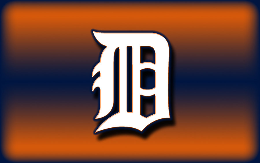 Download Detroit Tigers Baseball Logo Wallpaper