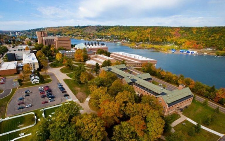 MTU Campus, fall colors - Keweenaw Report