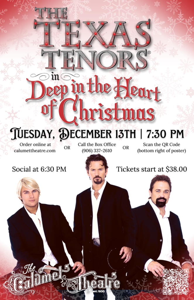 Texas Tenors Cancel Calumet Theatre Performance, and National Tour