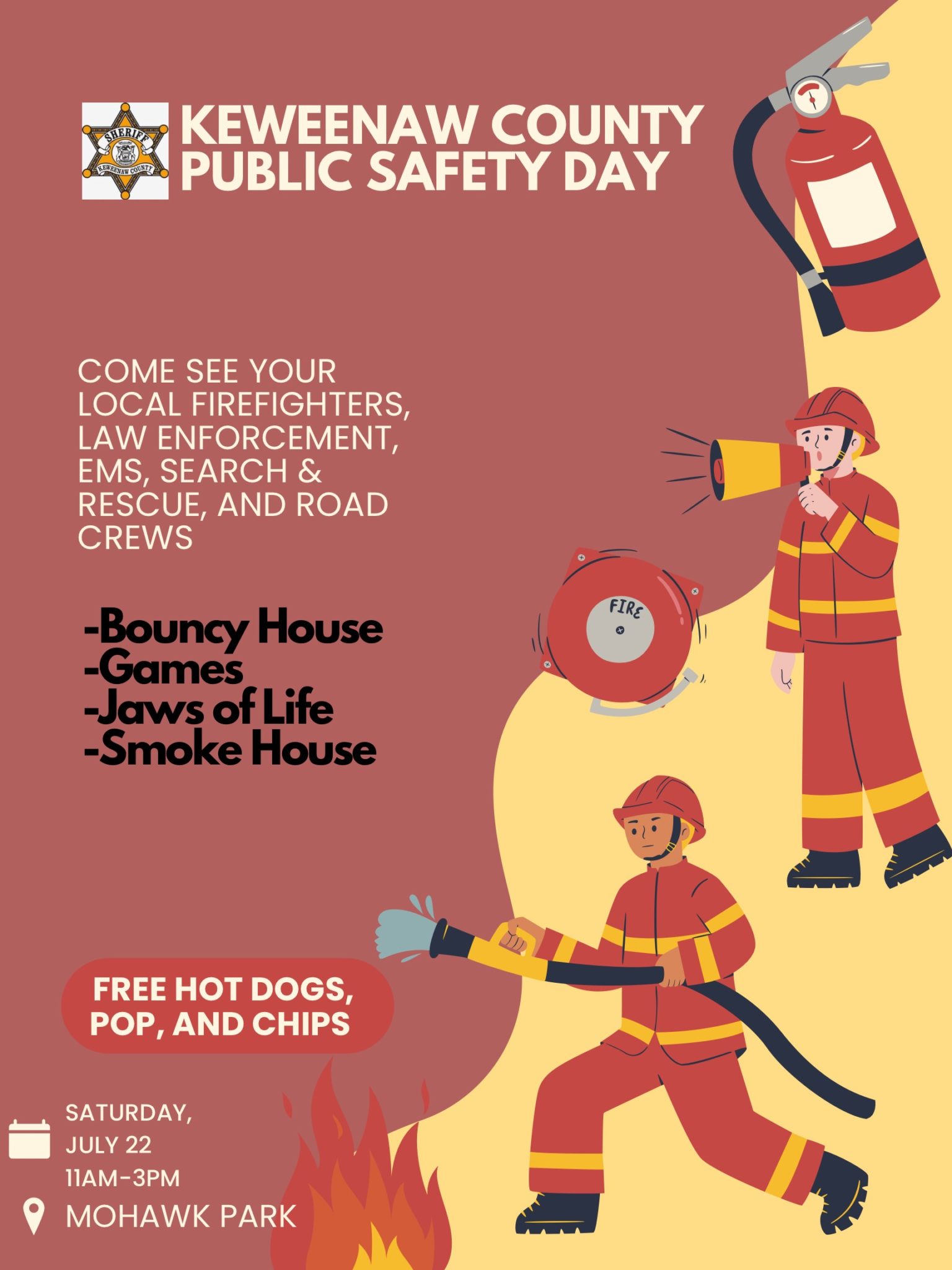 Keweenaw Public Safety Day Returns to the Mohawk Park Keweenaw Report