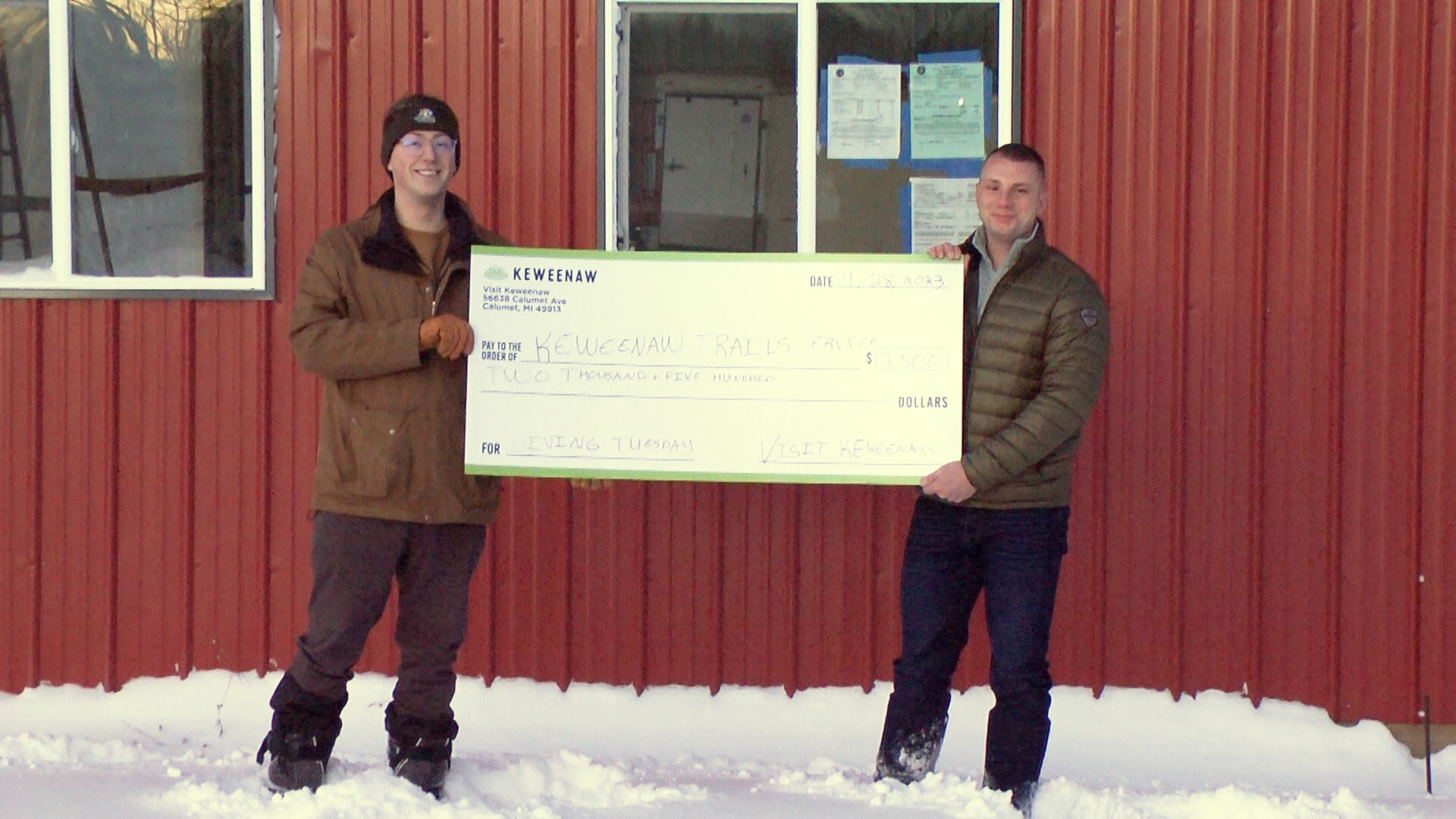 Visit Keweenaw Donates Funds to Several Recreation Groups During Copper