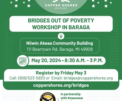 Copper Shores Bridges Out of Poverty Workshop in Baraga
